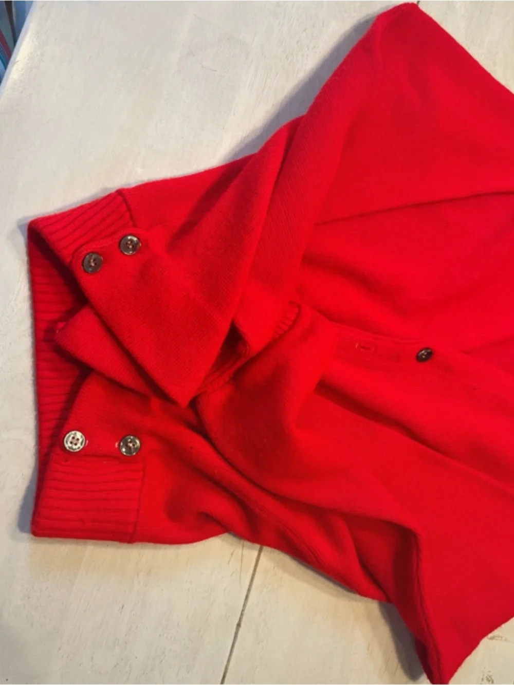 Vintage 80/90s Red Cardigan